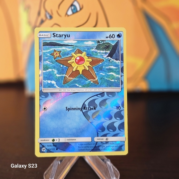 Pokemon Other - Staryu 015/111 Pokémon TCG Reverse Holo